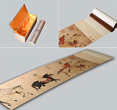 洪湖馆藏书画复制博物馆书画复制服务