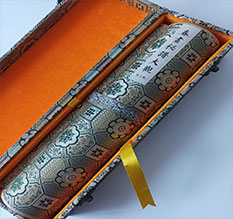 洪湖书画装裱案例